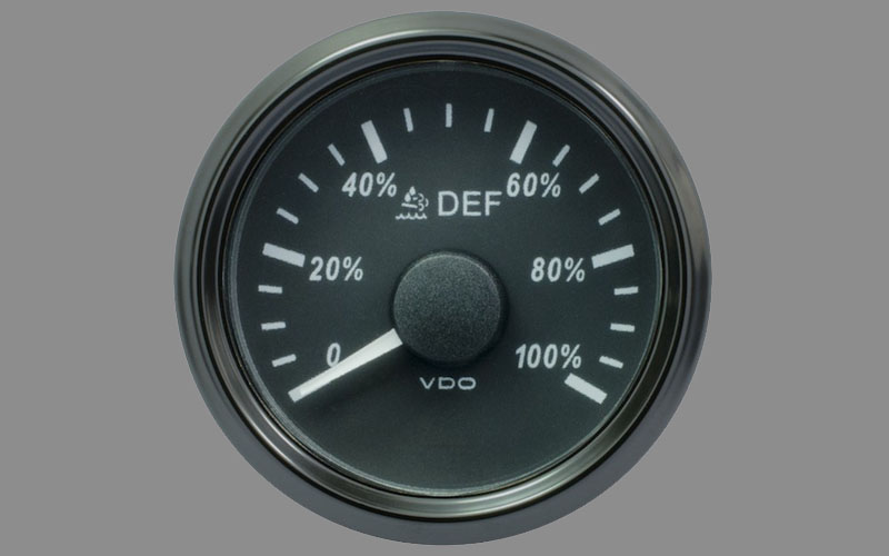 SingleViu Adblue Percentage Gauge 0-100